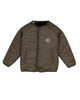 WYNKEN FW24  REVERSIBLE UTILITY JACKET in Khaki and Fluffy Clouds