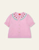 OILILY Spring Summer 2025 BIZZ Befruity Blouse Top With Fruit Peter Pan Collar