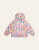 OILILY Spring Summer 2025 CRYSTAL HOODED WINDBREAKER  JACKET WITH VITAMIN DOT PRINT