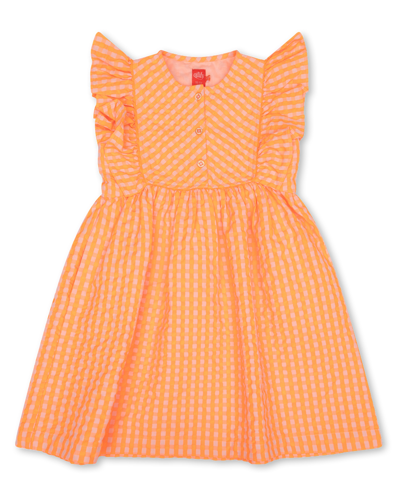 OILILY Spring Summer 2025 Dajour Vichy Check Dress