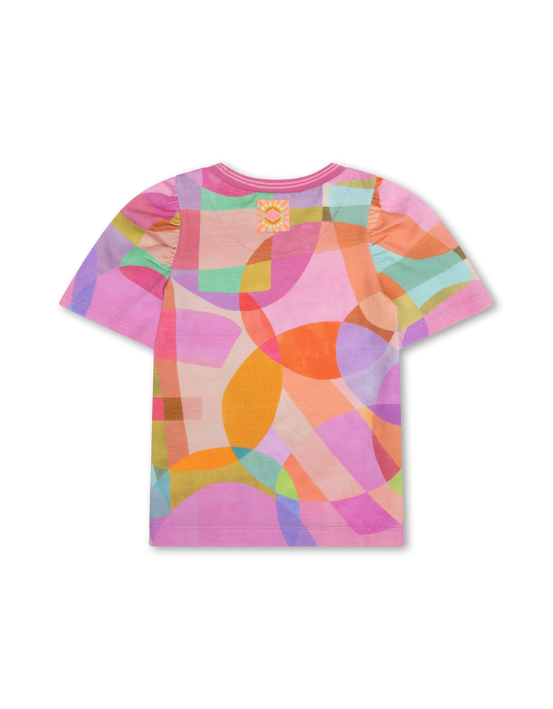 OILILY Spring Summer 2025 TUINTJE T-SHIRT with ALLOVER ABSTRACT CIRCLES