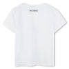 KARL LAGERFELD SS25 Short Sleeve Chaupette T-shirt in White