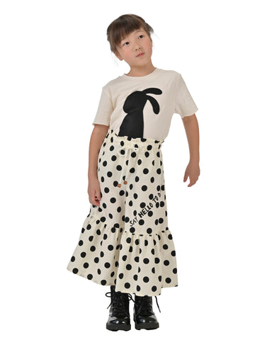 GINGERSNAPS SS24 Mini Growing Together Daisy Print Skirt