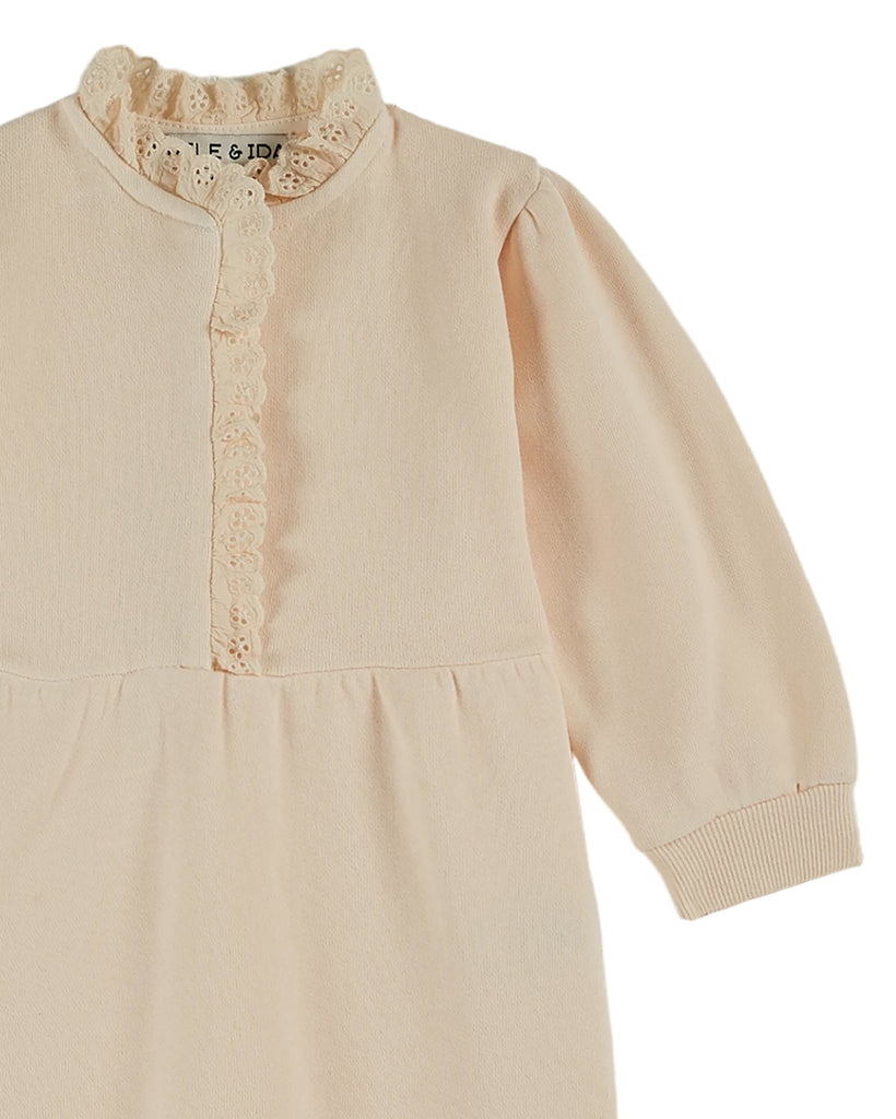 EMILE ET IDA AW24 Embroidered Ruffled Blouse Top