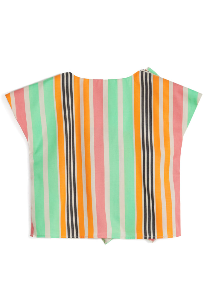 WOLF AND RITA  'A Thousand Rainbows'  VANDA RAINBOW Ruffle Top