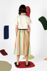 WOLF AND RITA  'A Thousand Rainbows'  SILVINA RAINBOW Skirt