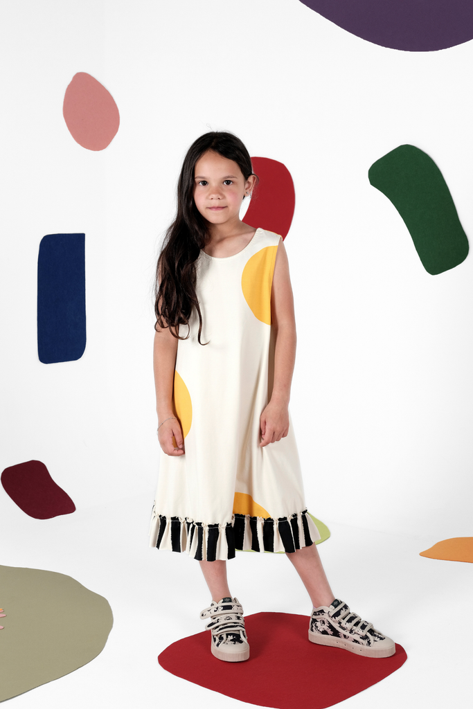 WOLF AND RITA  'A Thousand Rainbows'  MÁRCIA PLUM Dress