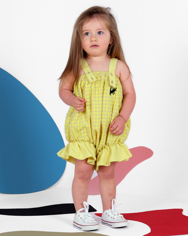 STELLA MCCARTNEY KIDS Baby Summer Doodles Print Dress and Bloomers Set