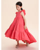 C'ERA UNA VOLTA Tulip Dress in Coral