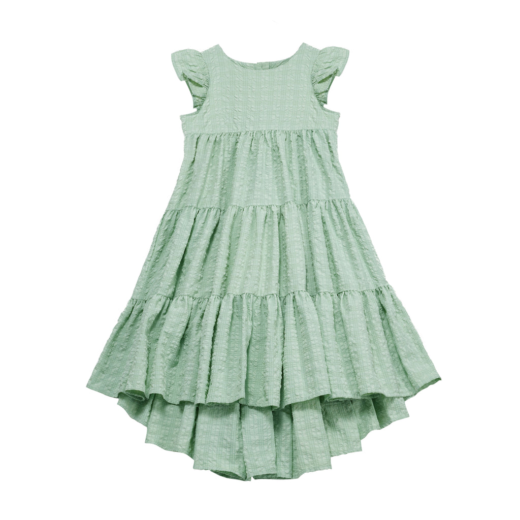 C'ERA UNA VOLTA Tulip Dress in Celadon