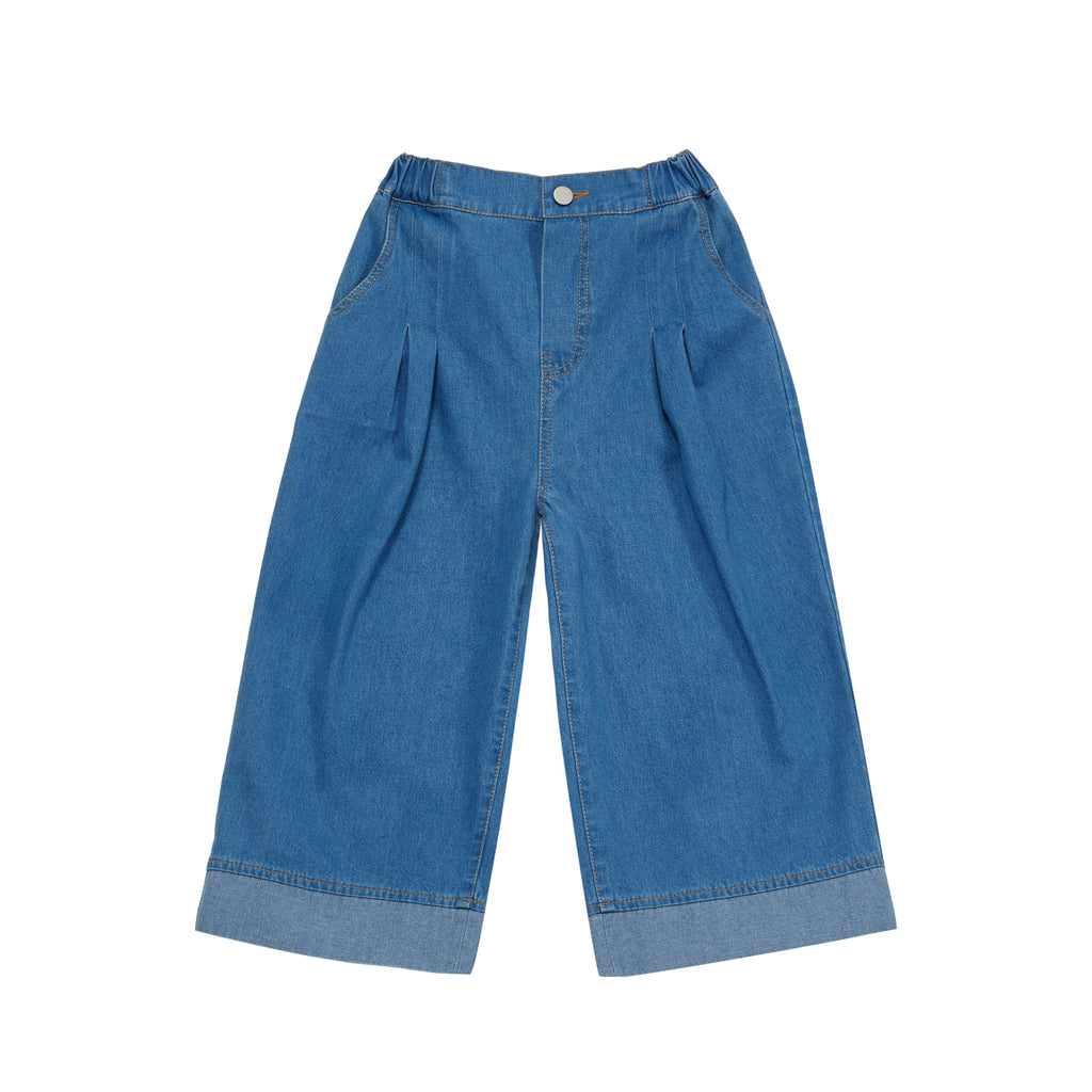 C'ERA UNA VOLTA Suri Pants in Denim Blue