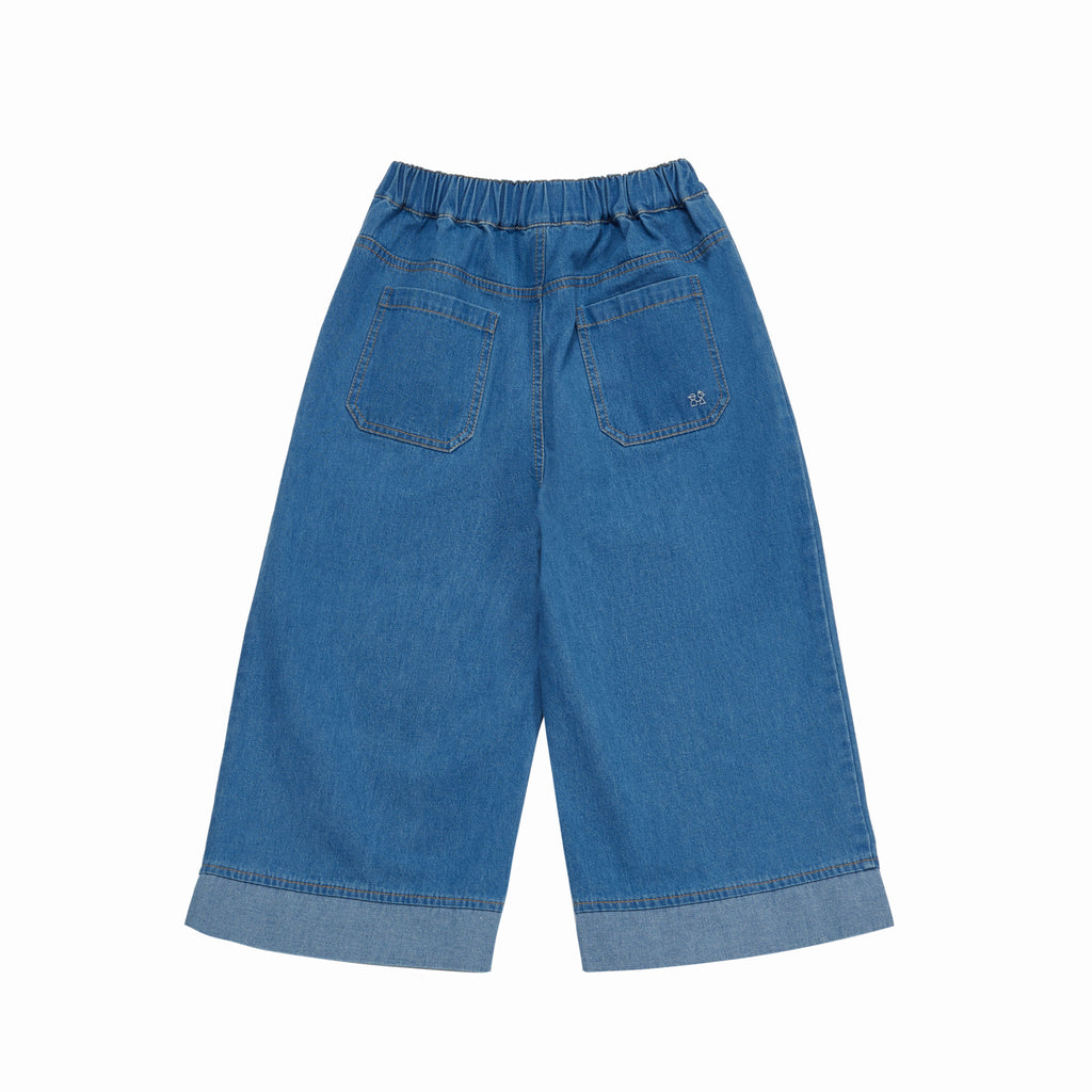 C'ERA UNA VOLTA Suri Pants in Denim Blue