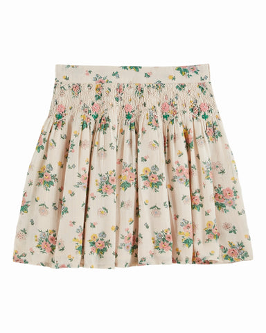 STELLA MCCARTNEY GIRL FARM FLOWERS DRESS WITH COLLAR