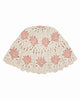 EMILE ET IDA SS25 HEART CROCHET Sun Hat