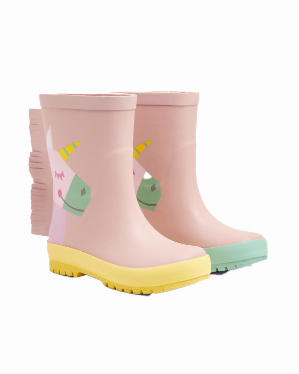 Toddler girl unicorn rain clearance boots