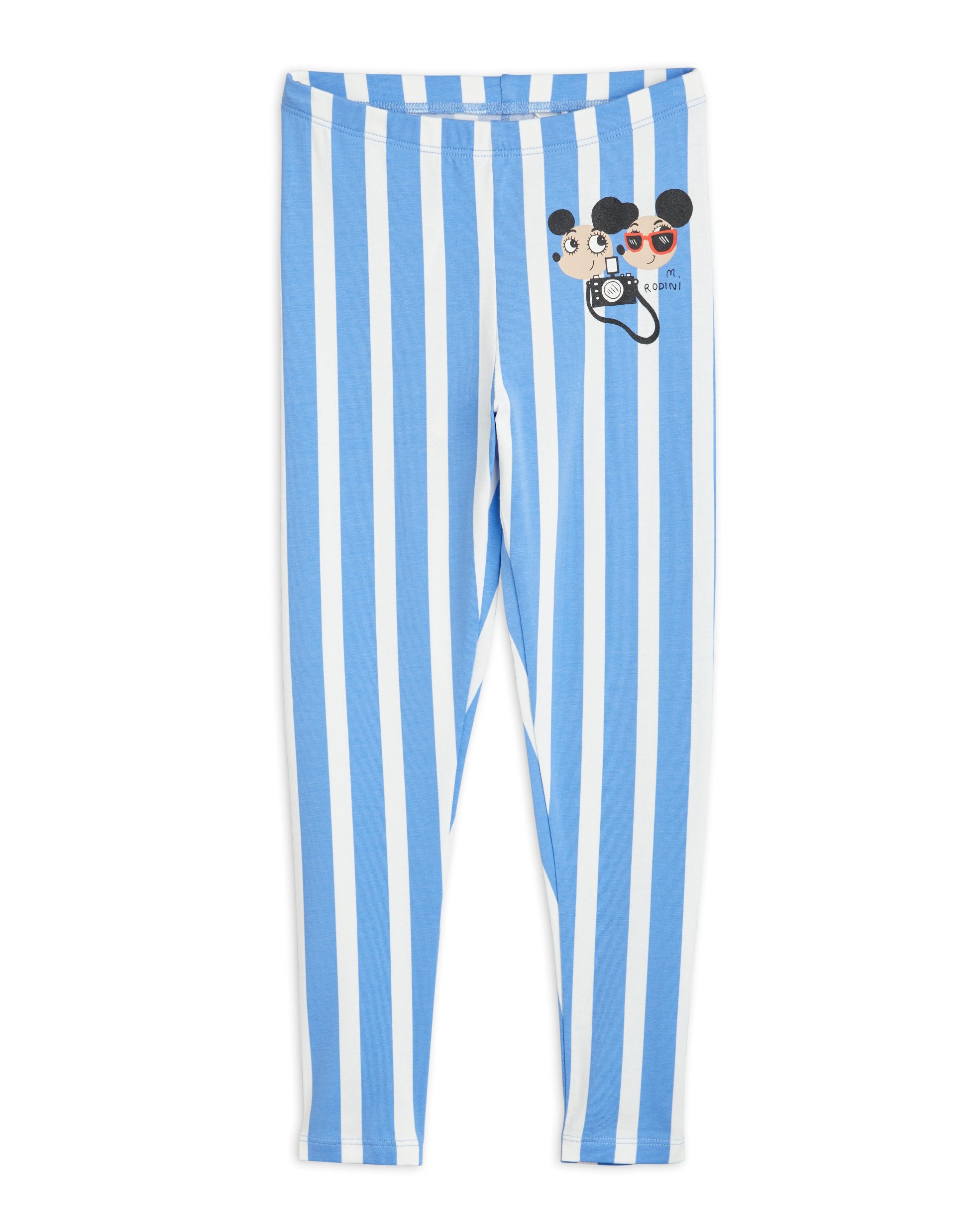 Buy United Colors Of Benetton Girls Navy Blue & White Striped Leggings -  Leggings for Girls 7228144 | Myntra